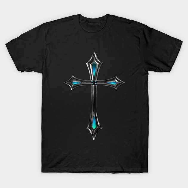 Silver and Blue Cross Clothing (any colour)
